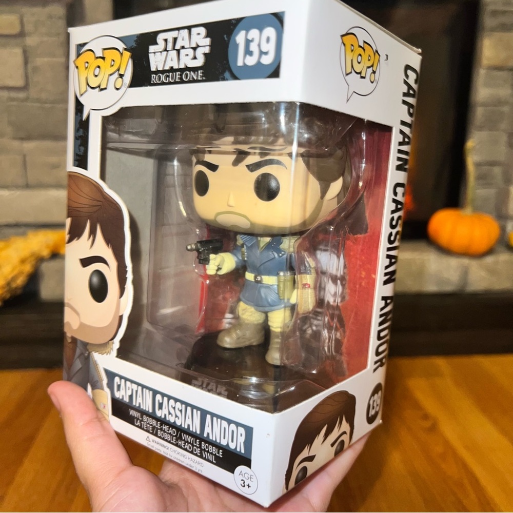 Captain Cassian Andor Star Wars Funko Pop! 139